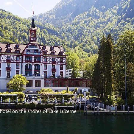 Hotel Vitznauerhof - Lifestyle Hideaway At Lake Lucerne Exterior photo