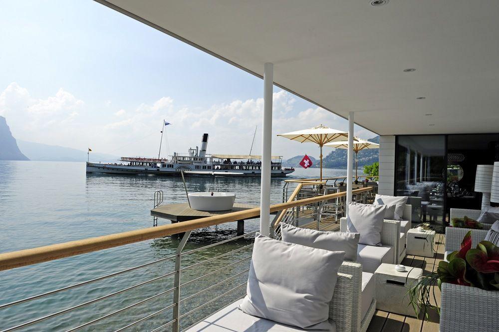 Hotel Vitznauerhof - Lifestyle Hideaway At Lake Lucerne Restaurant photo